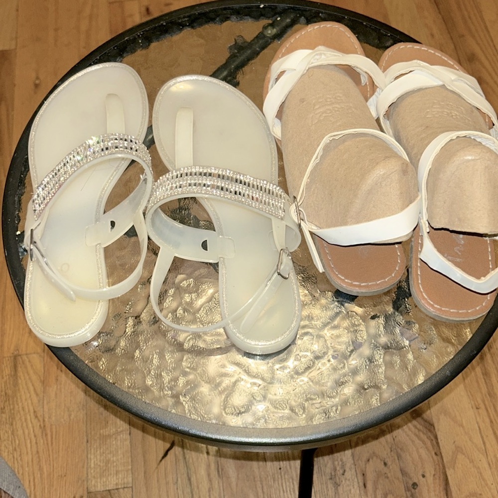 Summer sandals $8 for both size 38 and 8